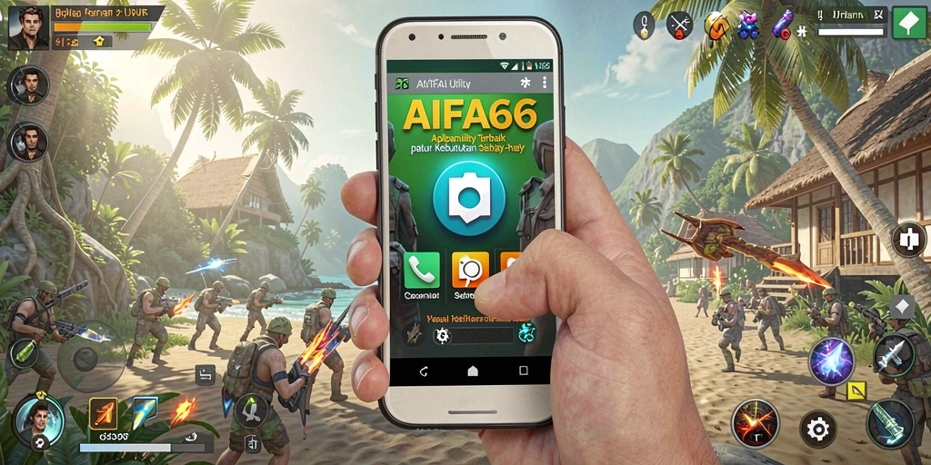 Tampilan antarmuka AIFA66 yang intuitif dan modern.