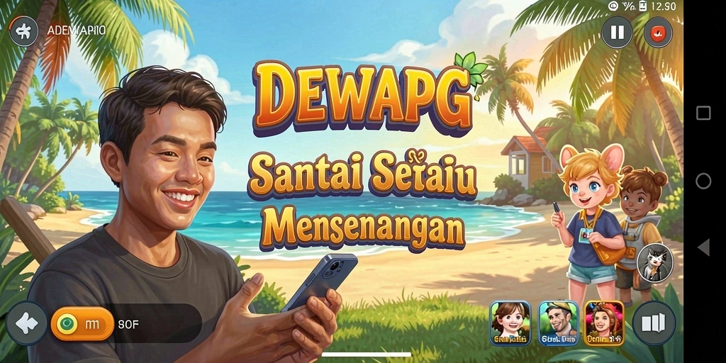Screenshot gameplay DEWAPG yang menampilkan keseruan dan tantangan.