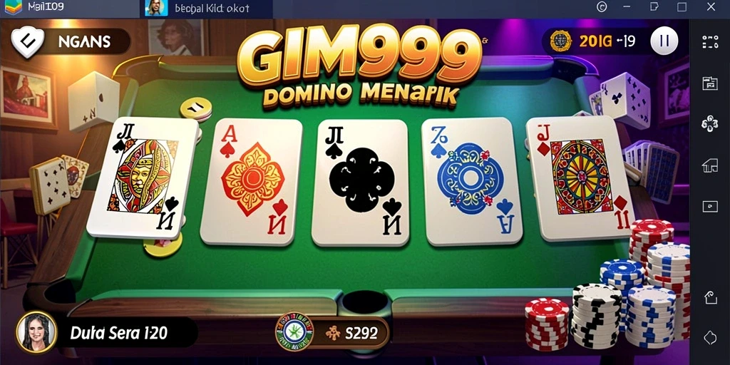 Screenshot gameplay menunjukkan aksi seru dalam GIM999.
