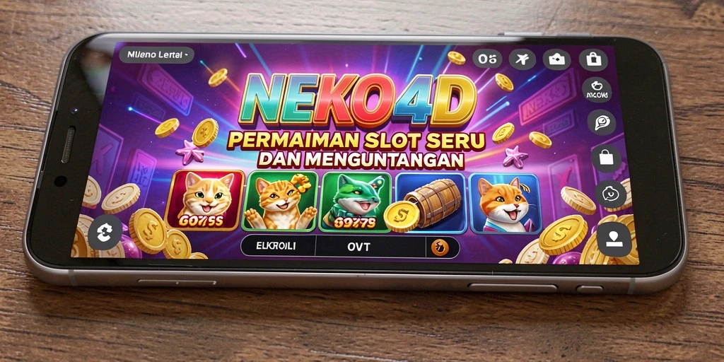 Tampilan gameplay seru dari NEKO4D saat putaran slot berlangsung.
