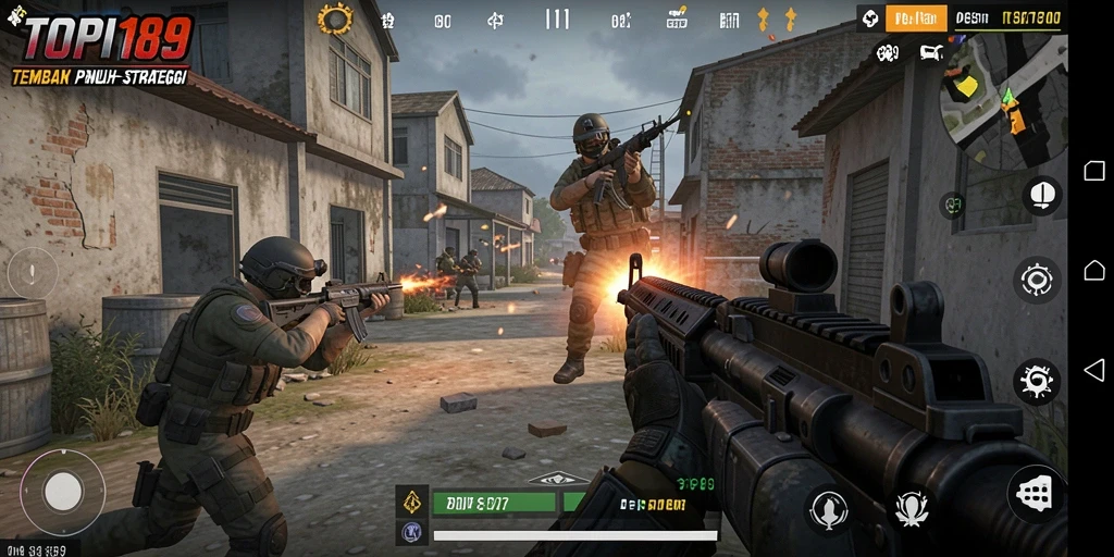 Gameplay seru dan intens dalam TOPI189 dengan berbagai mode pertempuran.